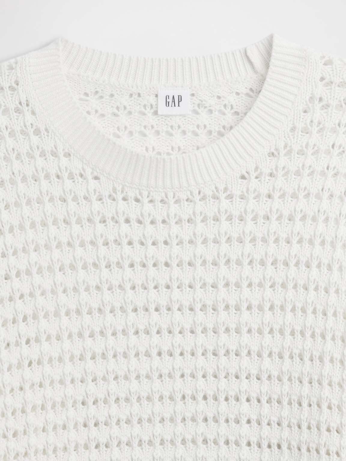 Oversized Crochet Sweater