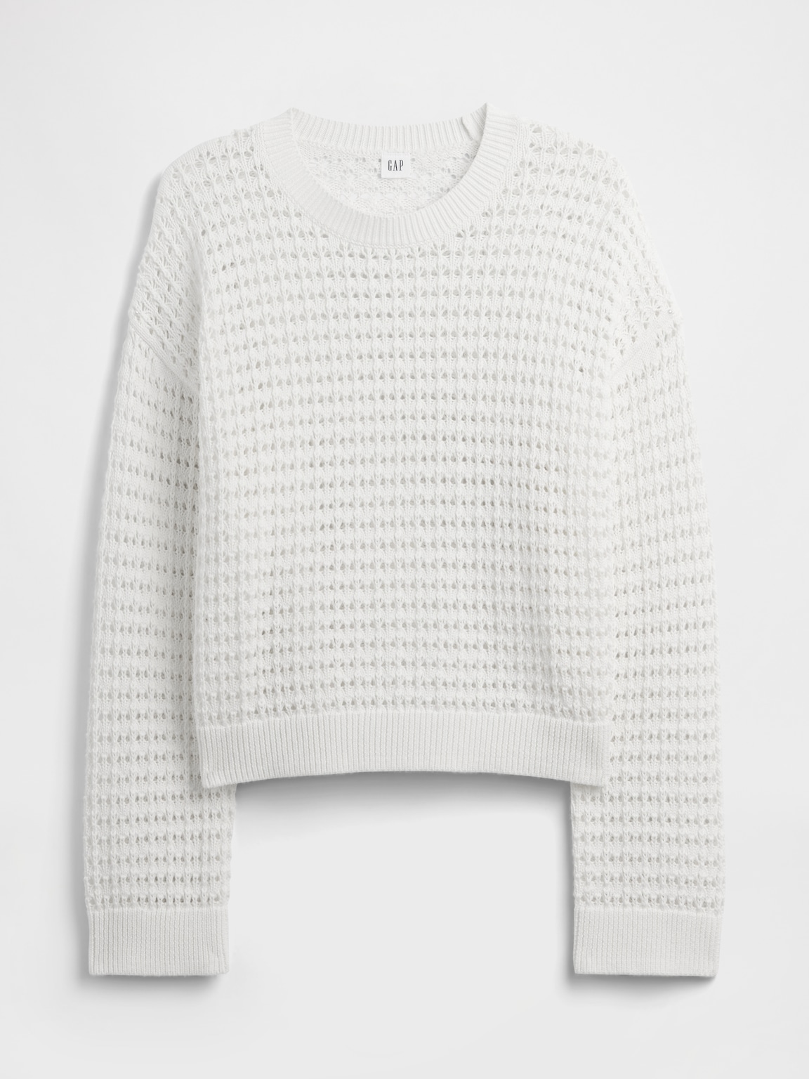 Oversized Crochet Sweater