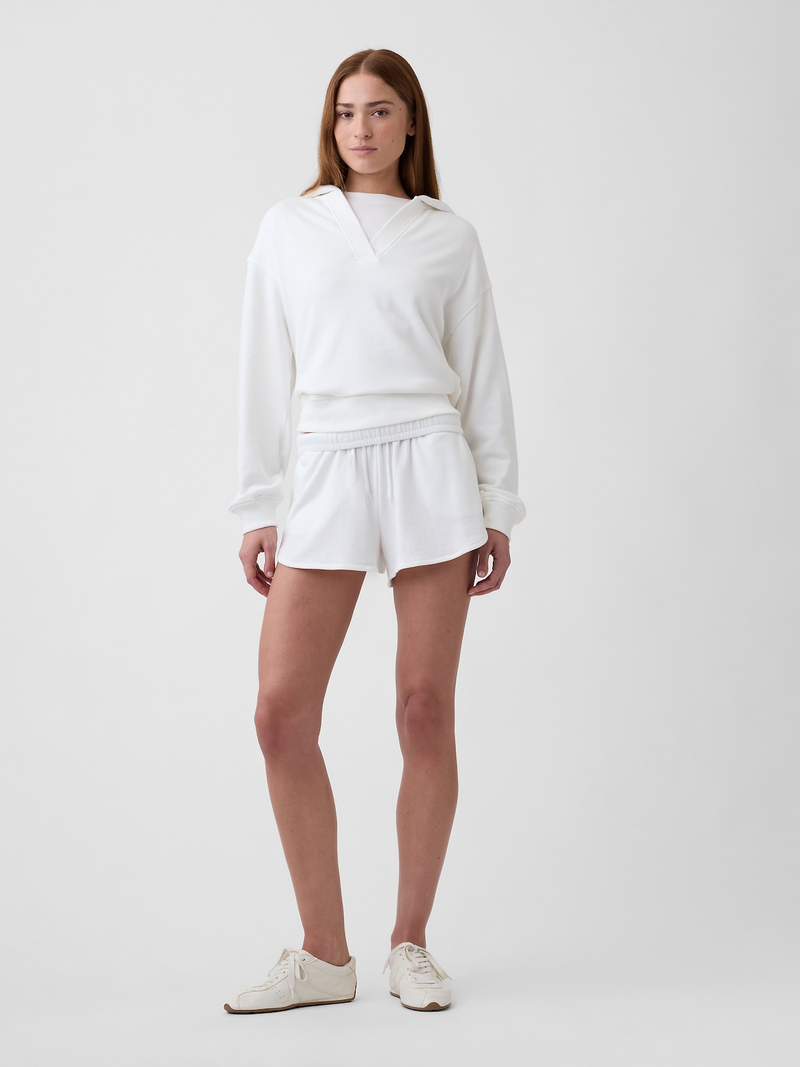Relaxed French Terry Hoodie