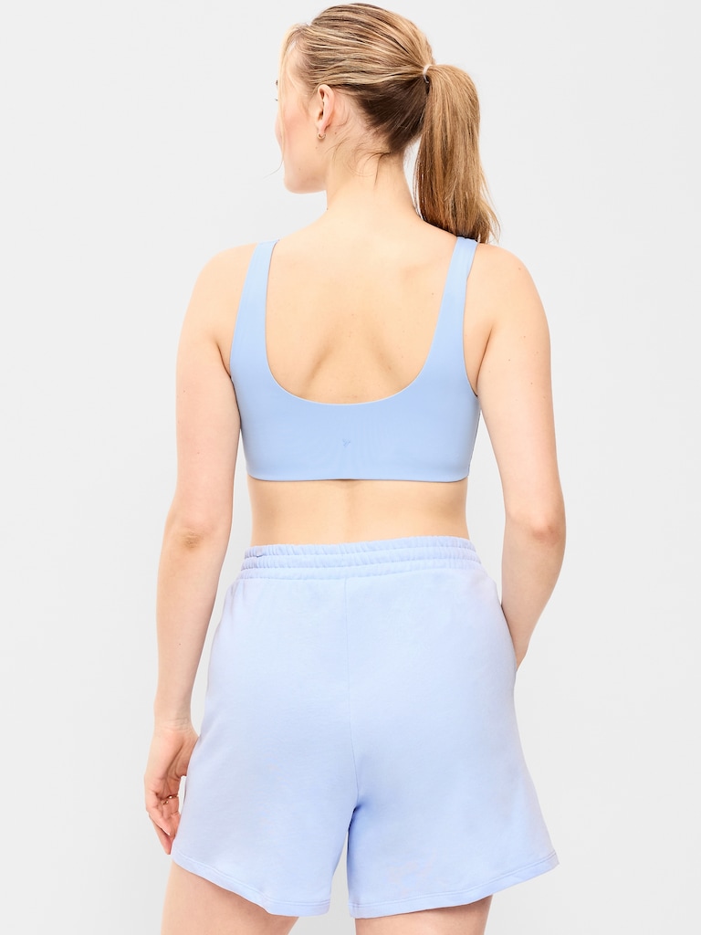 Light Support StudioSmooth Square-Neck Sports Bra