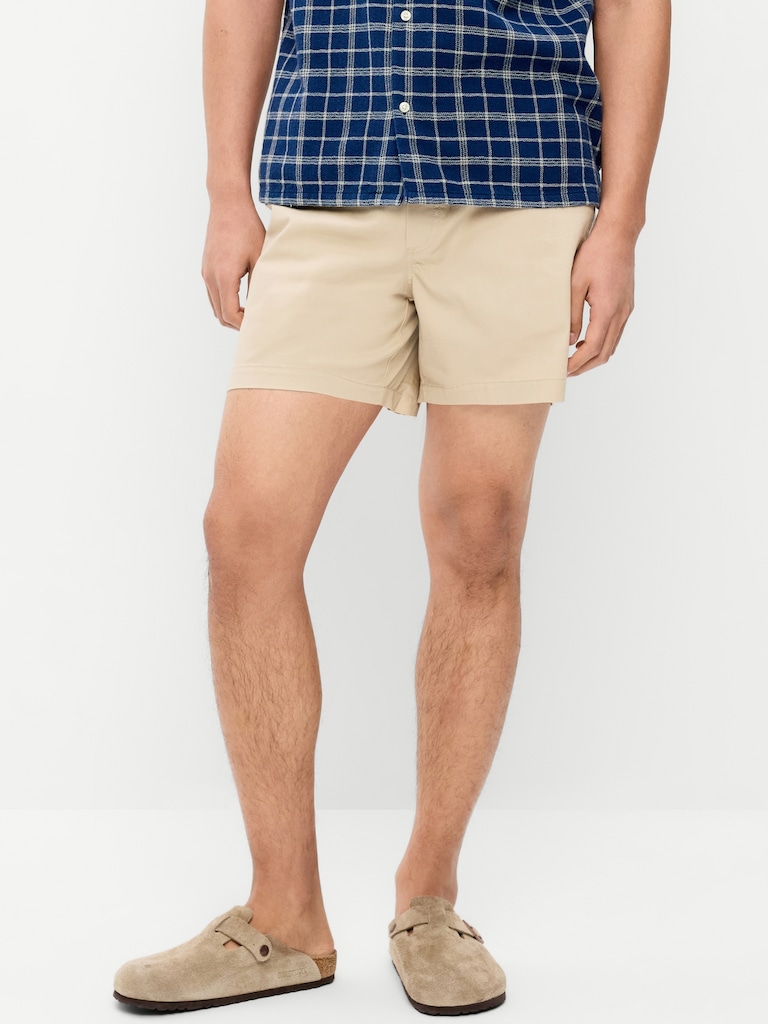 Twill Jogger Shorts -- 5-inch inseam