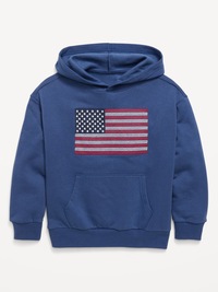 Favorite Fleece Oversized Graphic Pullover Hoodie for Boys
