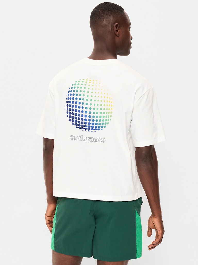 Heavyweight Graphic Cropped T-Shirt