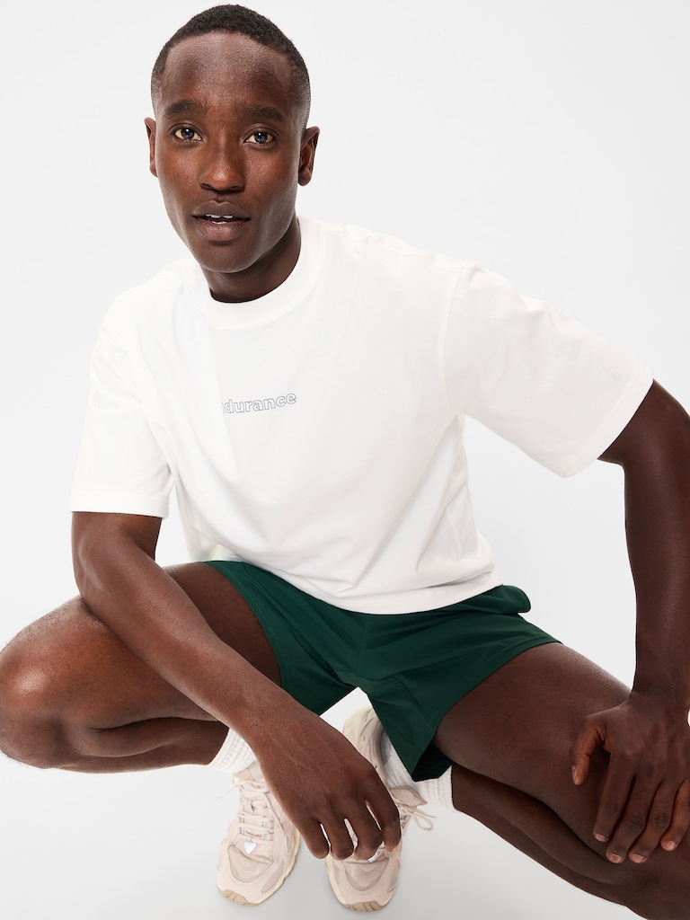 Heavyweight Graphic Cropped T-Shirt