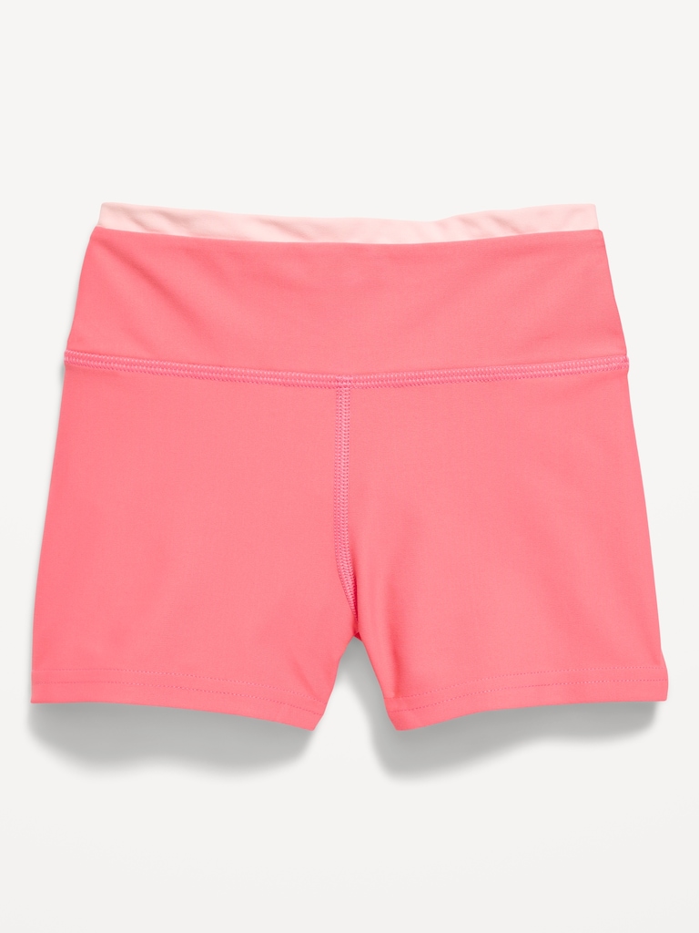 PowerSoft High-Waisted Shorts for Girls