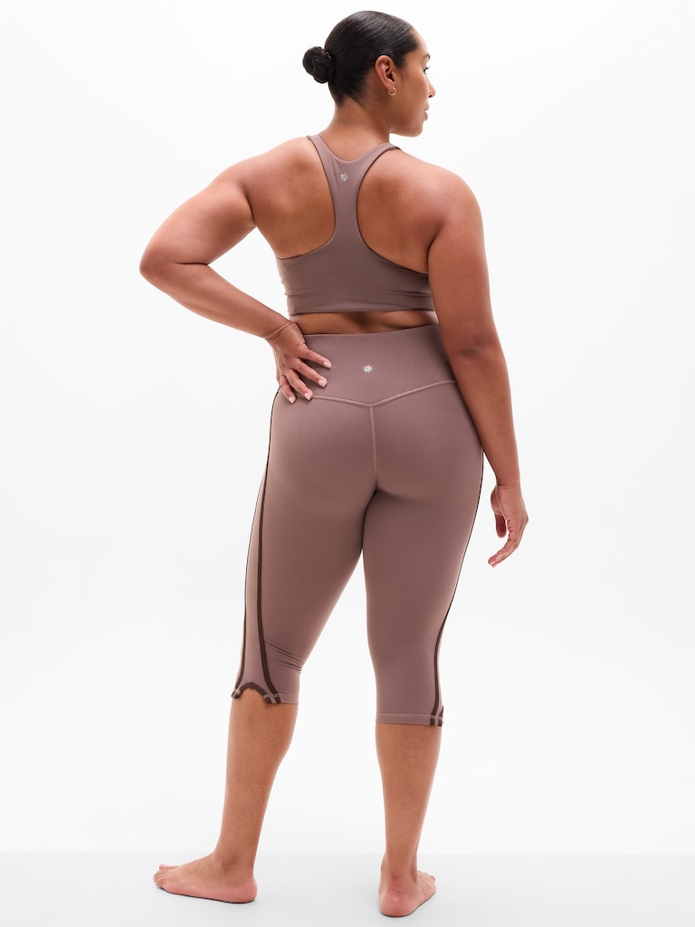 Elation Track Stripe Crop