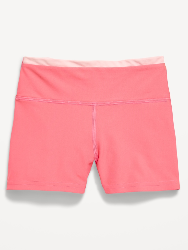 PowerSoft High-Waisted Shorts for Girls