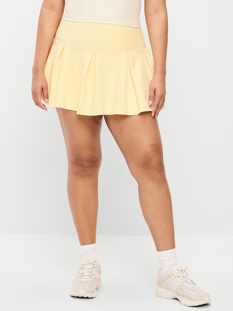 Extra High-Waisted Drop-Waist PowerSoft Skort