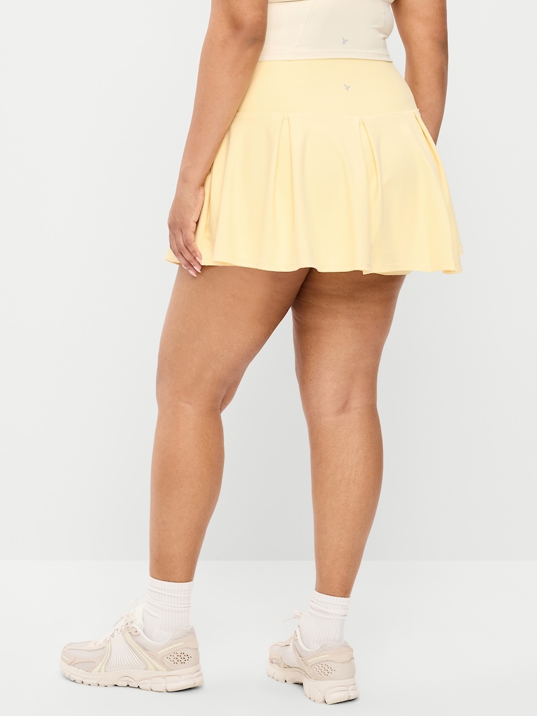 Extra High-Waisted Drop-Waist PowerSoft Skort