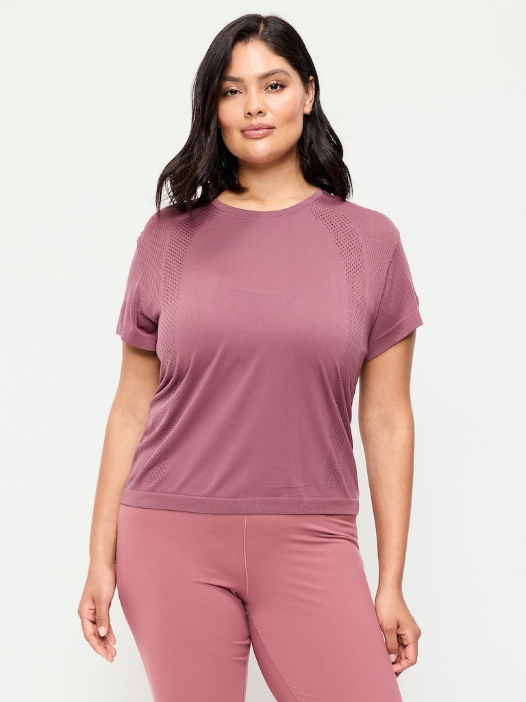 Fluid Seamless Loose T-Shirt