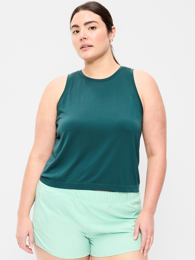 Fluid Seamless Loose Tank Top