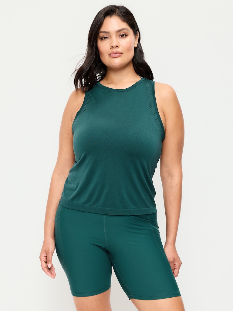 Fluid Seamless Loose Tank Top