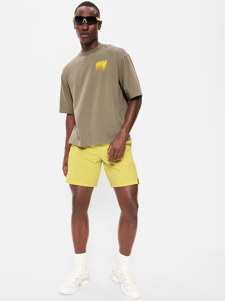 Heavyweight Graphic Cropped T-Shirt