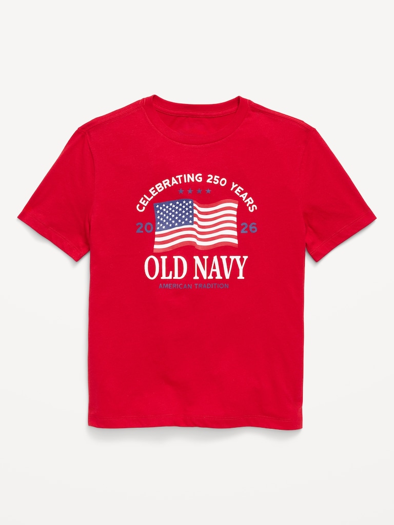 Short-Sleeve Logo-Graphic T-Shirt for Boys