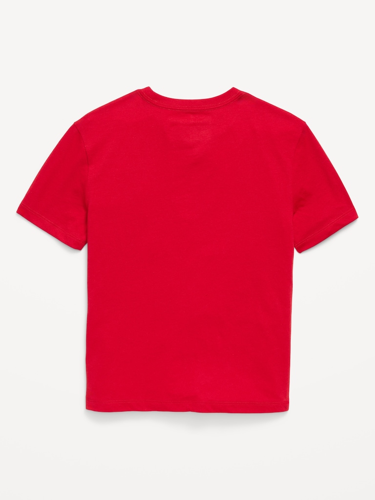 Short-Sleeve Logo-Graphic T-Shirt for Boys