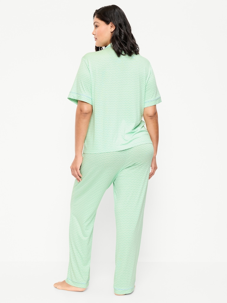 Sunday Sleep Knit Jersey Pant Set