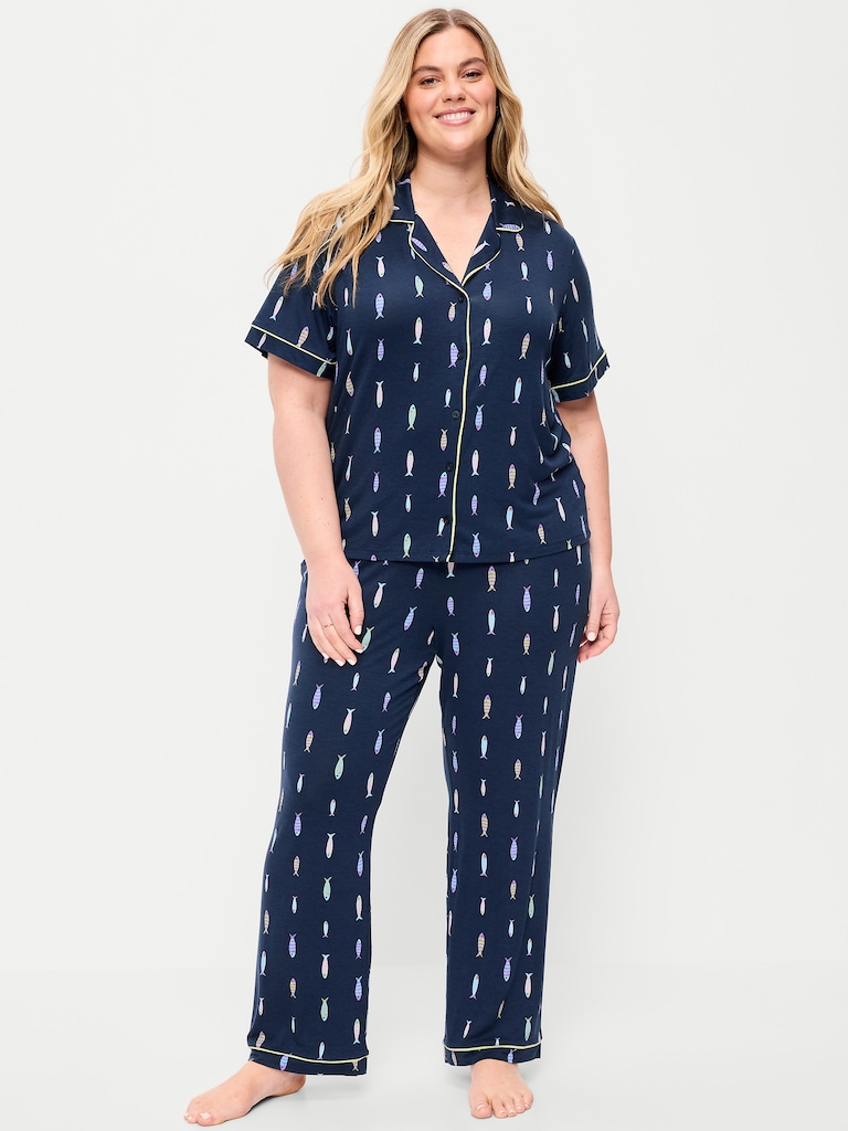 Sunday Sleep Knit Jersey Pant Set