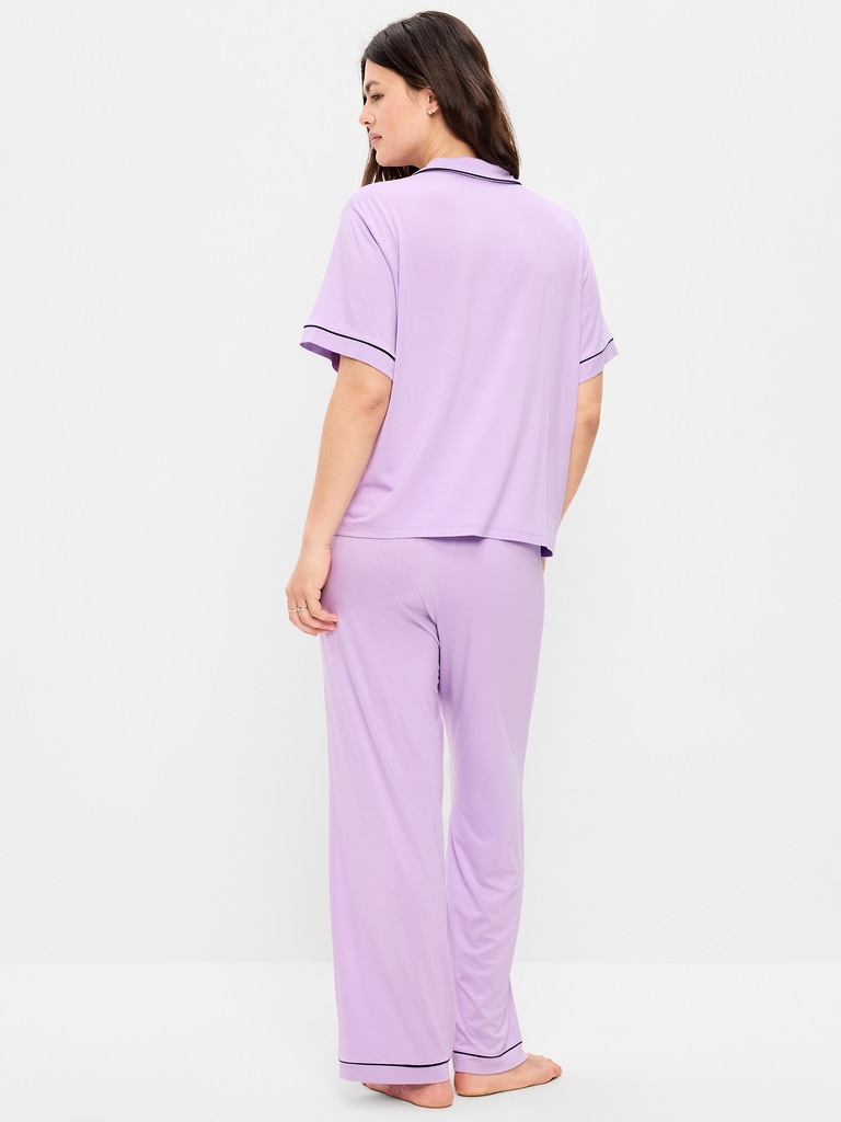 Sunday Sleep Knit Jersey Pant Set