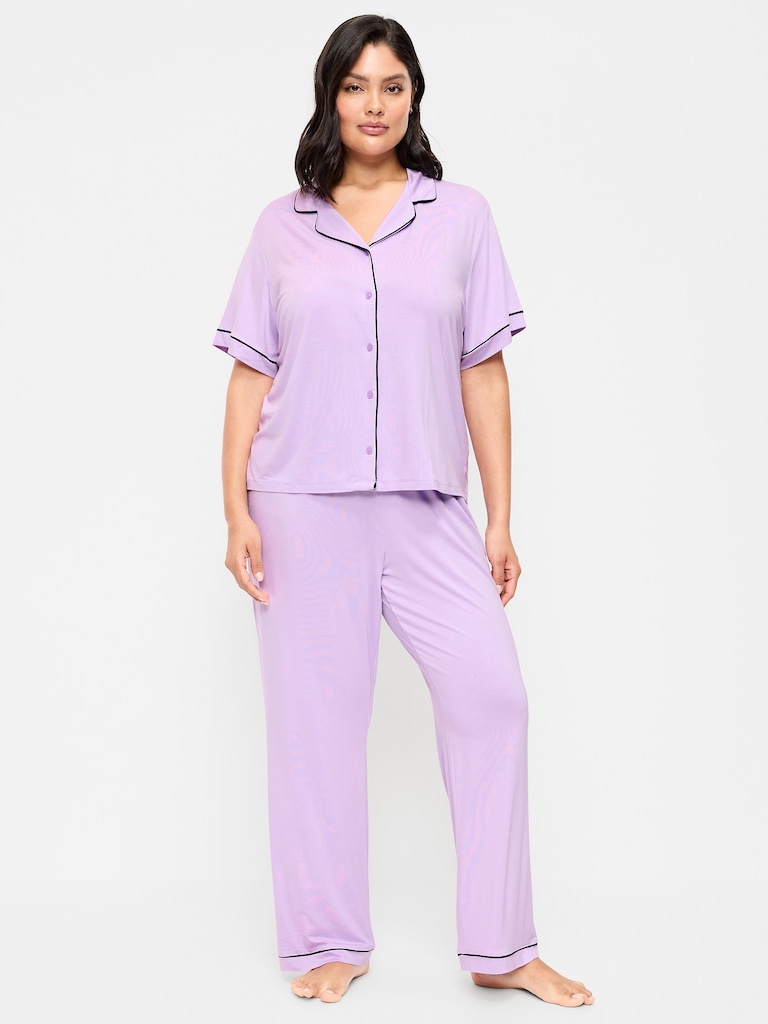 Sunday Sleep Knit Jersey Pant Set
