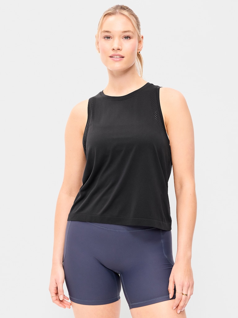 Fluid Seamless Loose Tank Top