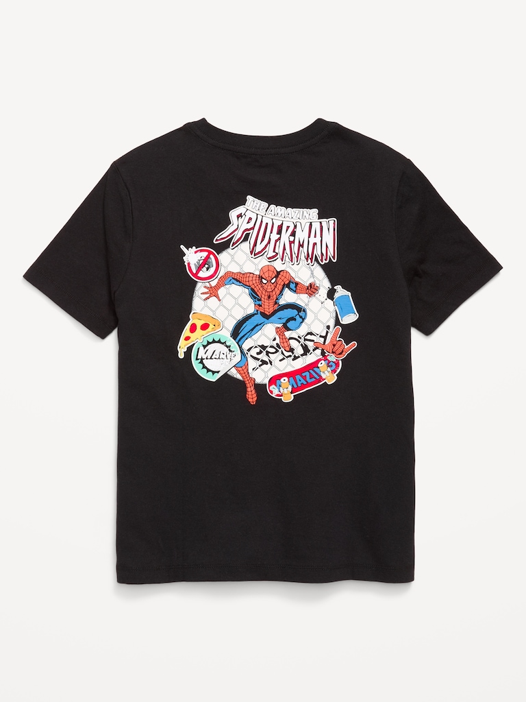 Marvel™ Spider-Man Gender-Neutral Graphic T-Shirt for Kids