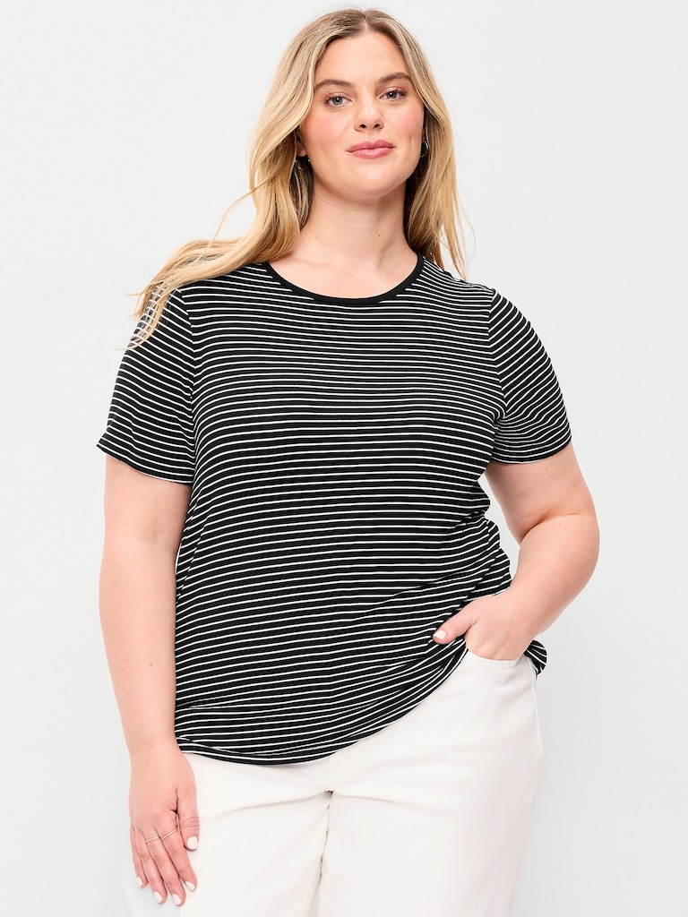 Luxe Crew-Neck T-Shirt