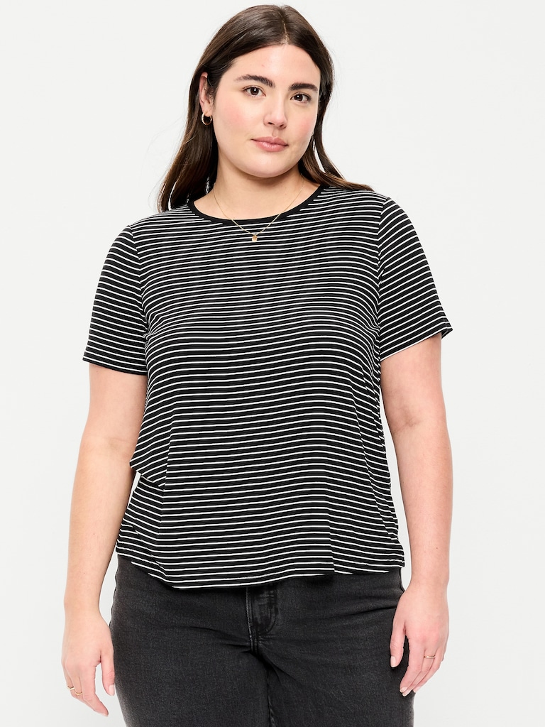 Luxe Crew-Neck T-Shirt