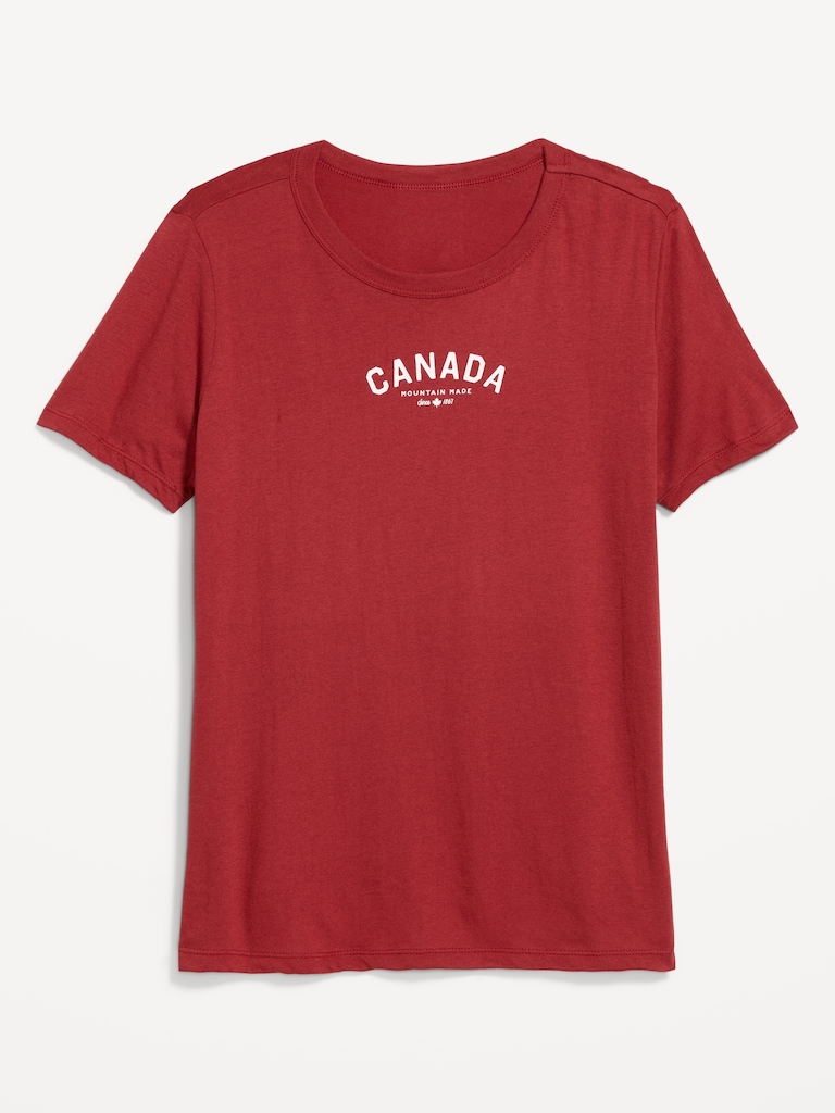 Crew-Neck Graphic T-Shirt