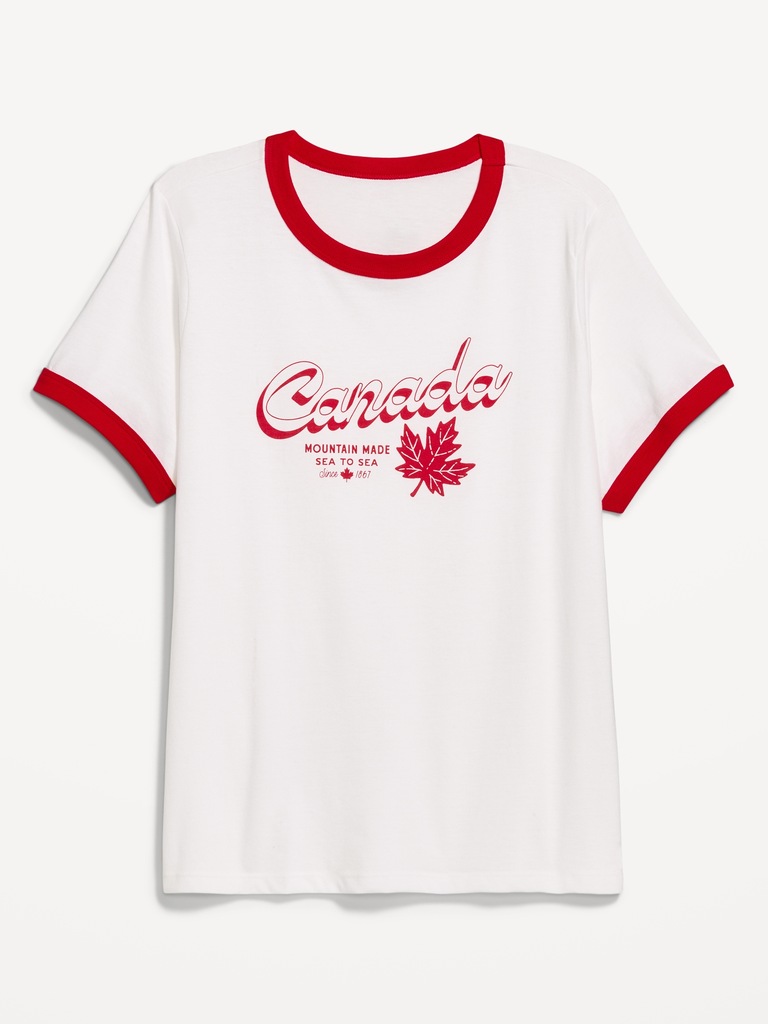 EveryWear Graphic Ringer T-Shirt