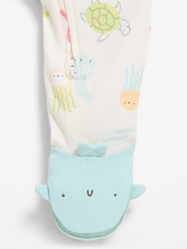 2-Way-Zip Sleep & Play Footed One-Piece for Baby