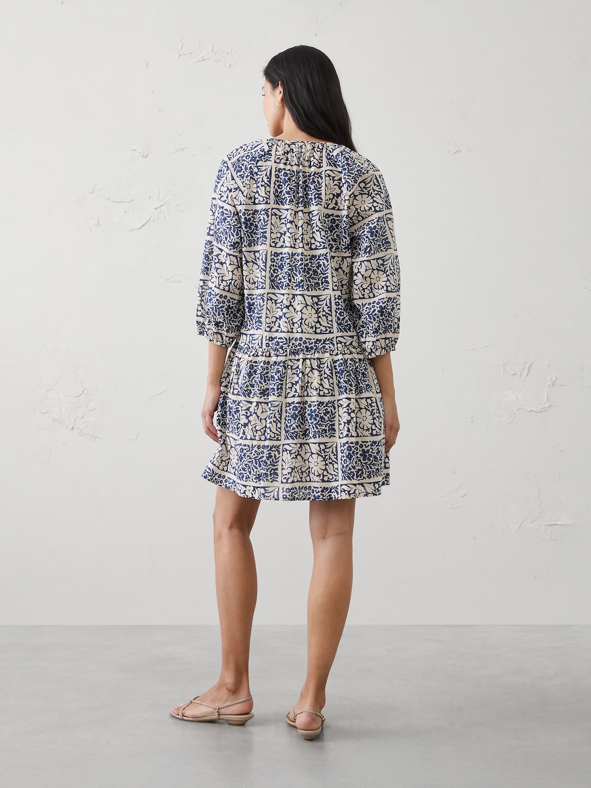 Tiered Above-Knee Dress