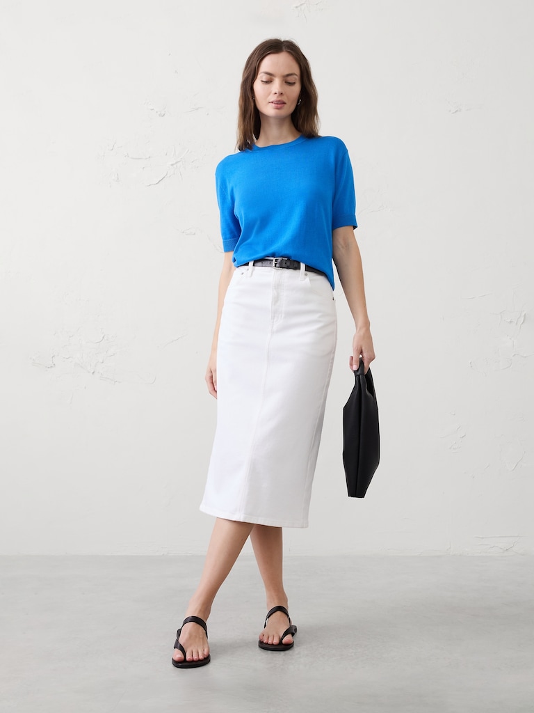 Forever Short-Sleeve Sweater