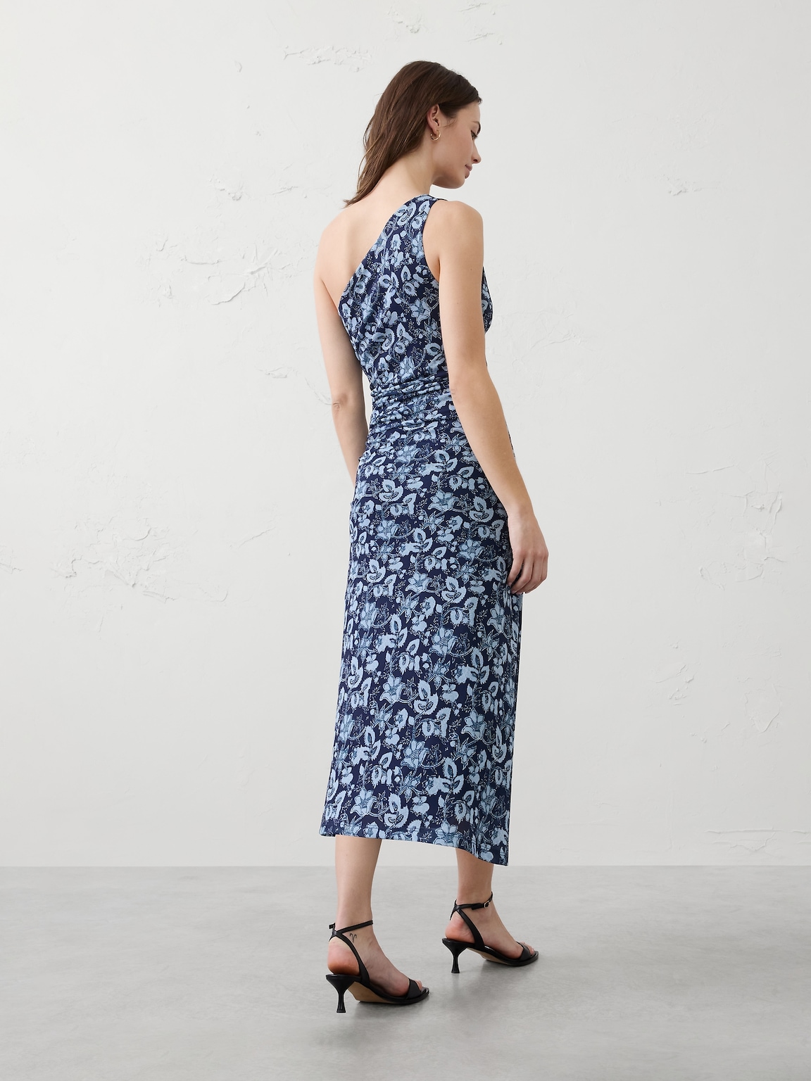 One-Shoulder Midi Dress