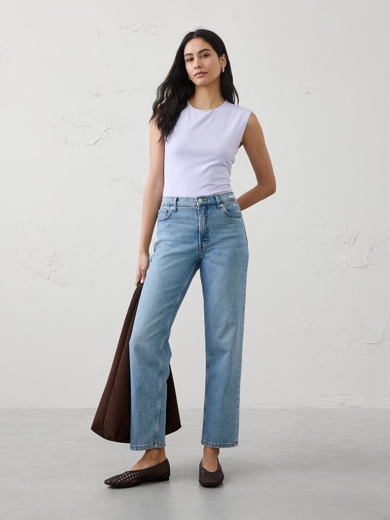 Soft Stretch Crew-Neck T-Shirt