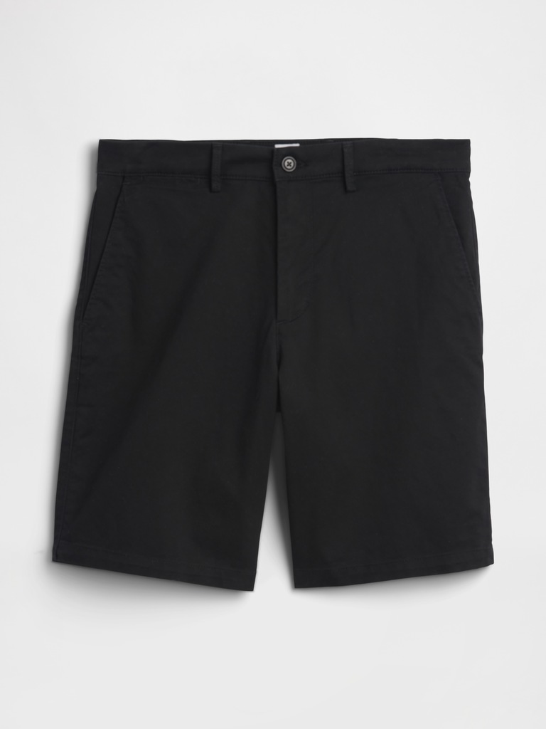 9" Essential Khaki Shorts