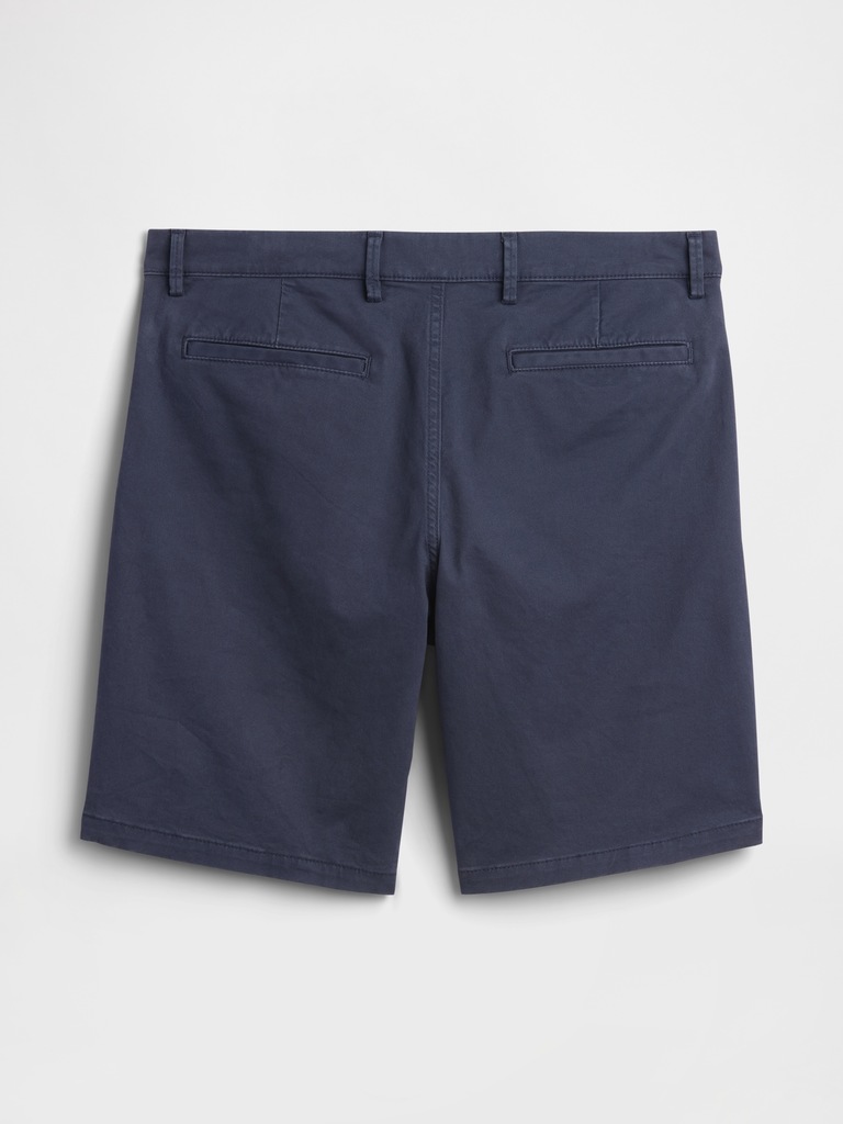 9" Essential Khaki Shorts