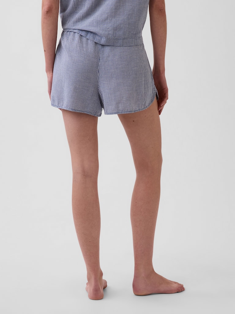 Crinkle Gauze PJ Shorts