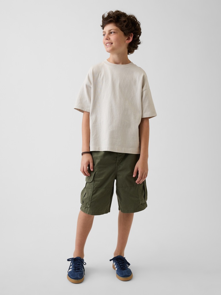 Kids Relaxed Easy Cargo Shorts