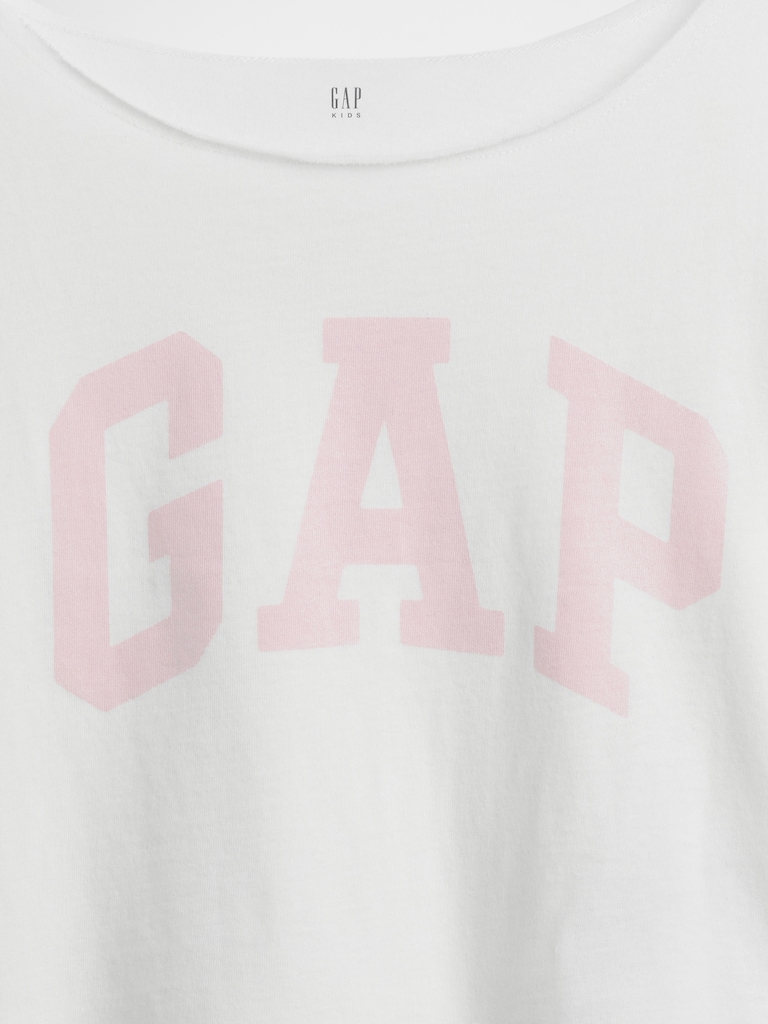 Kids Oversized Wide-Neck T-Shirt