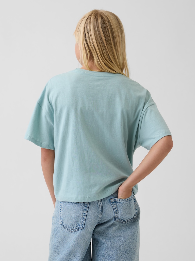 Kids Oversized Graphic T-Shirt