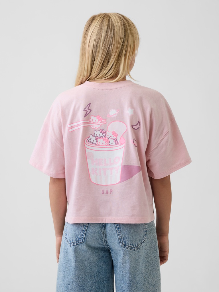 Kids Hello Kitty Oversized Graphic T-Shirt
