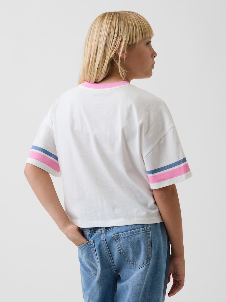 Kids Oversized Graphic T-Shirt