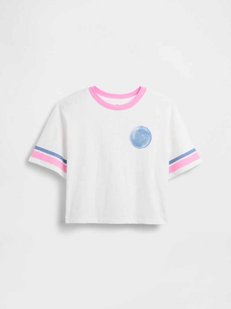 Kids Oversized Graphic T-Shirt