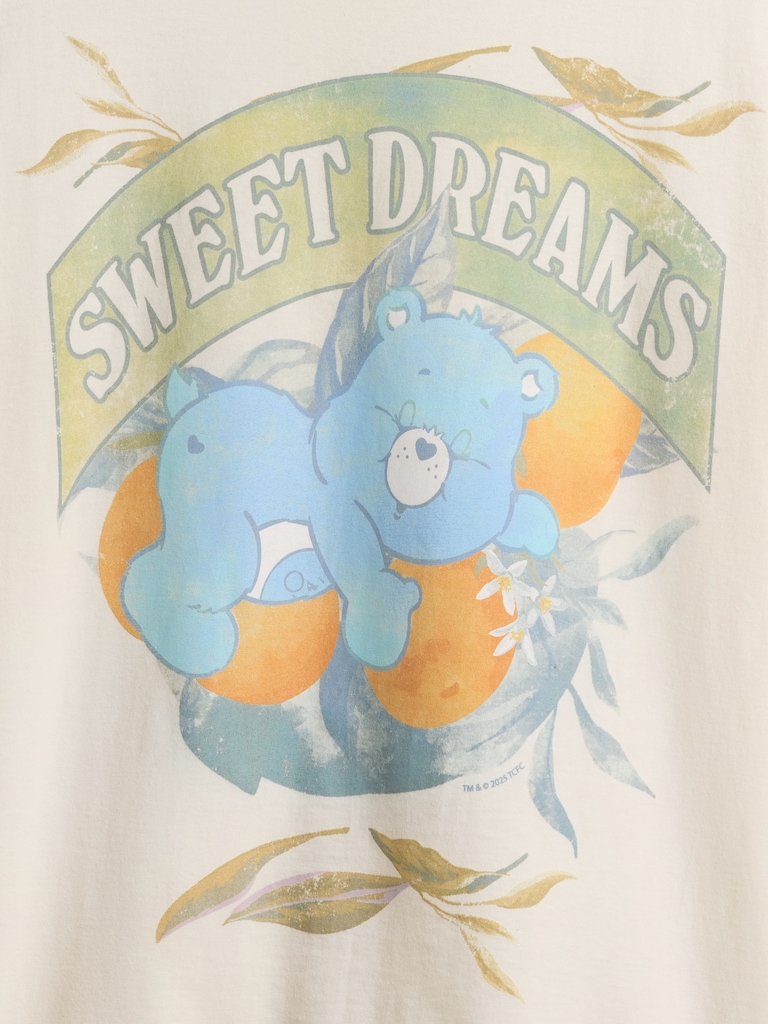 Kids Care Bears Graphic Tunic T-Shirt