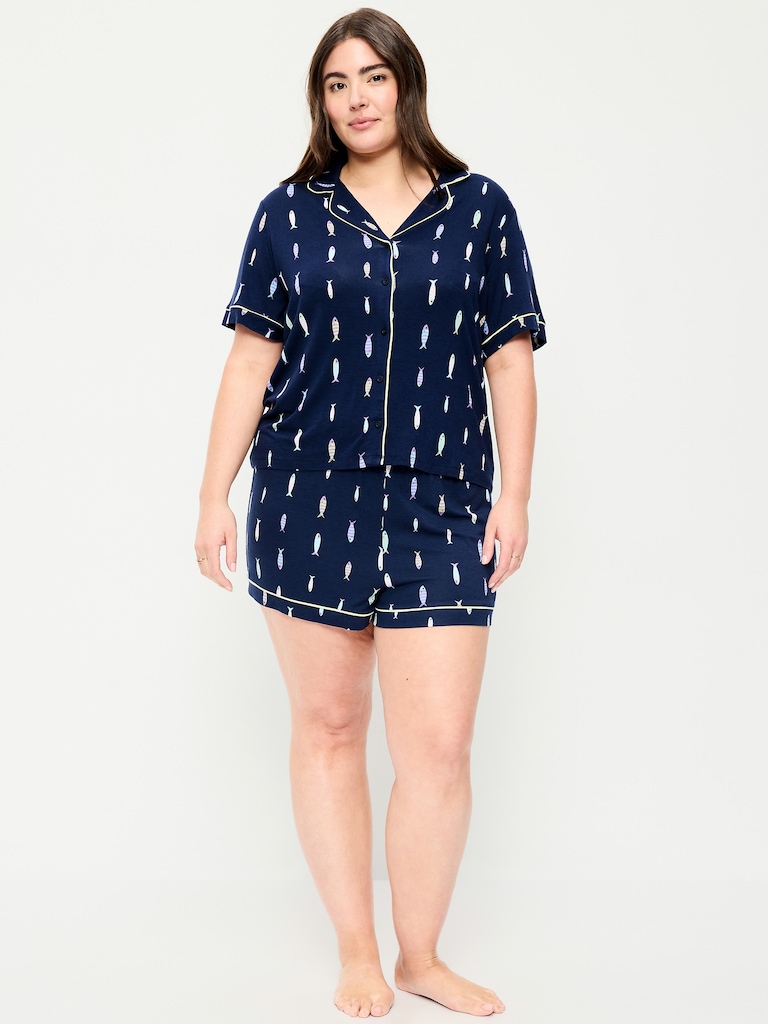 Sunday Sleep Knit Jersey Short Set