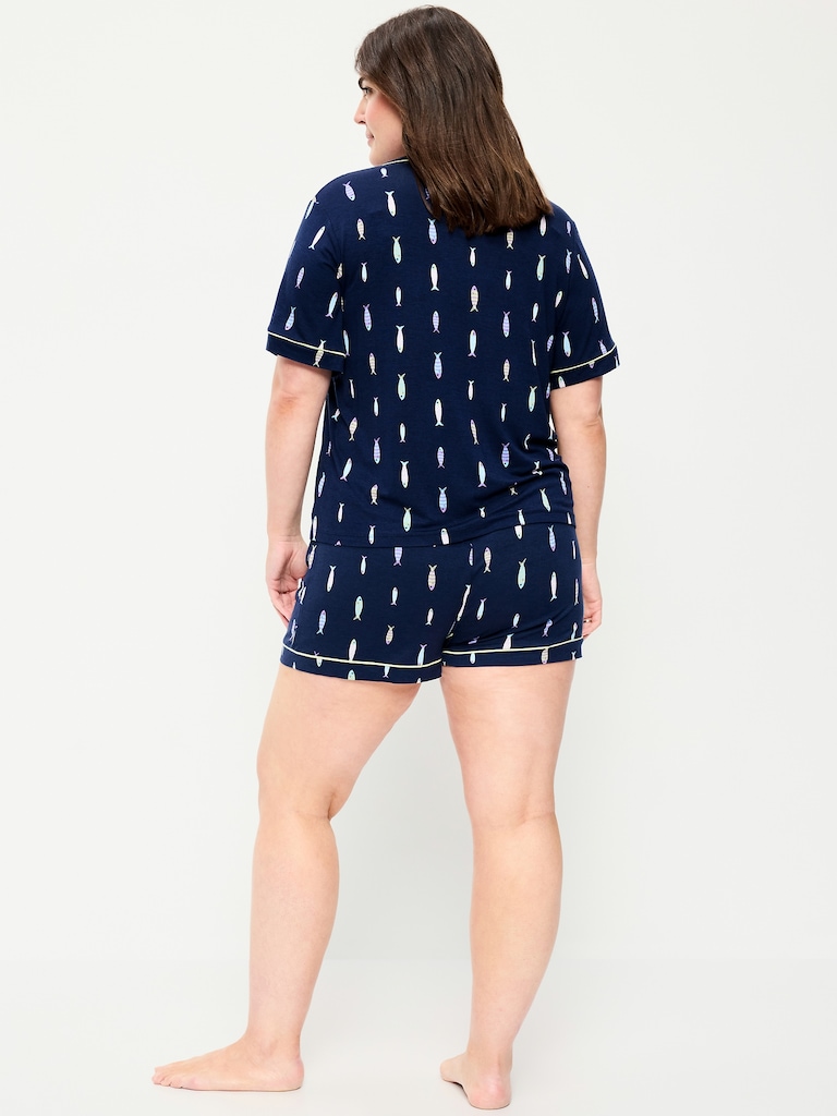 Sunday Sleep Knit Jersey Short Set