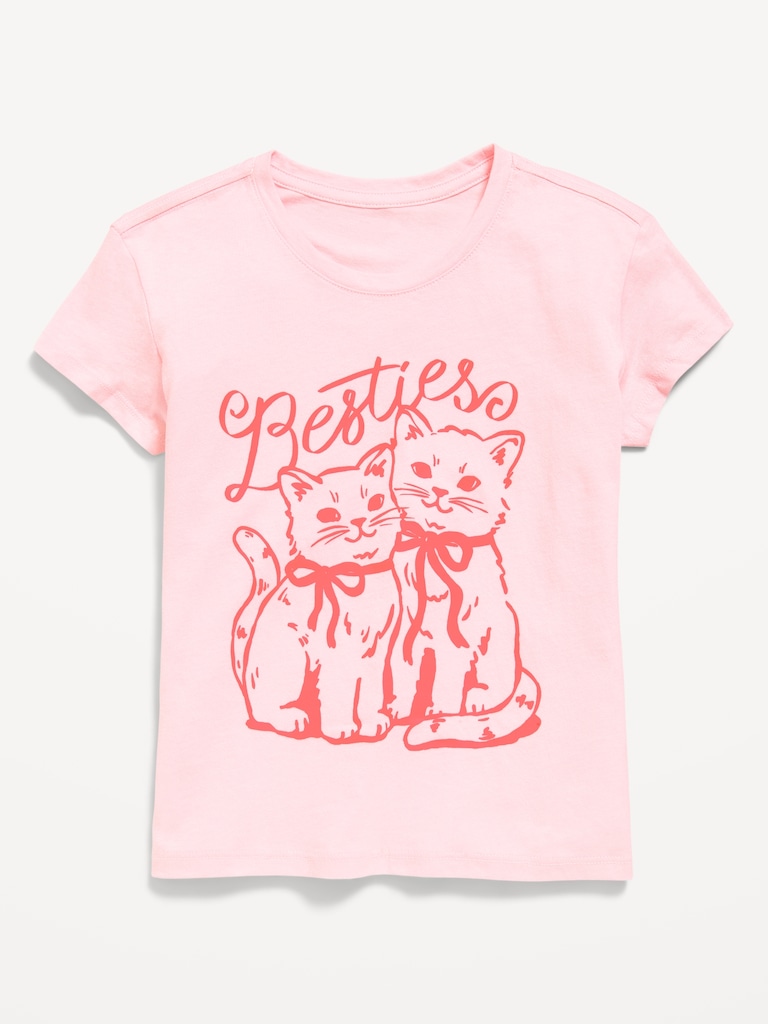 Short-Sleeve Graphic T-Shirt for Girls
