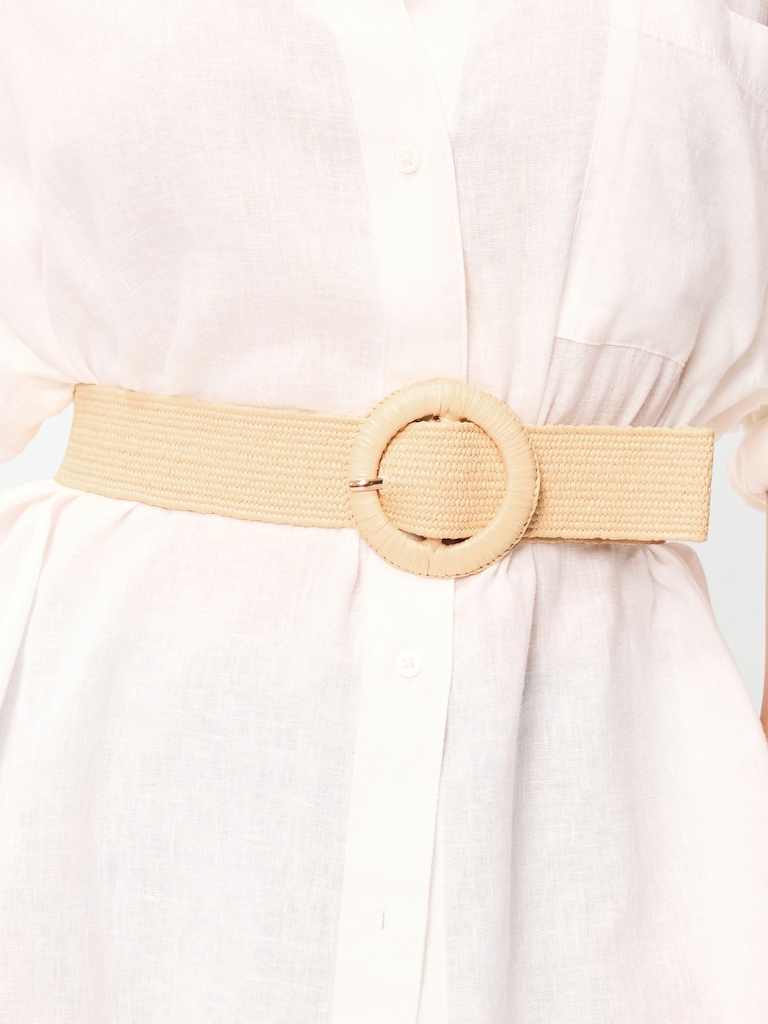 Raffia Belt