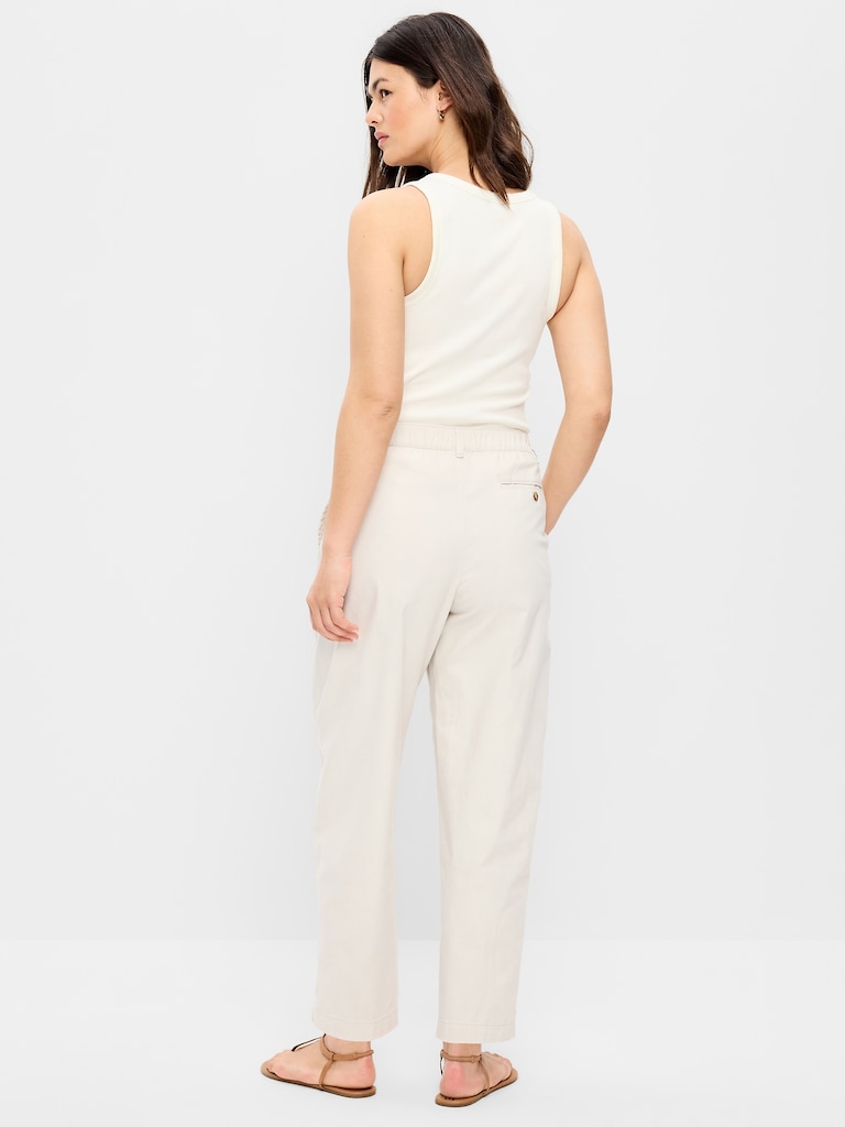 High-Waisted OGC Chino Tapered Straight Pants