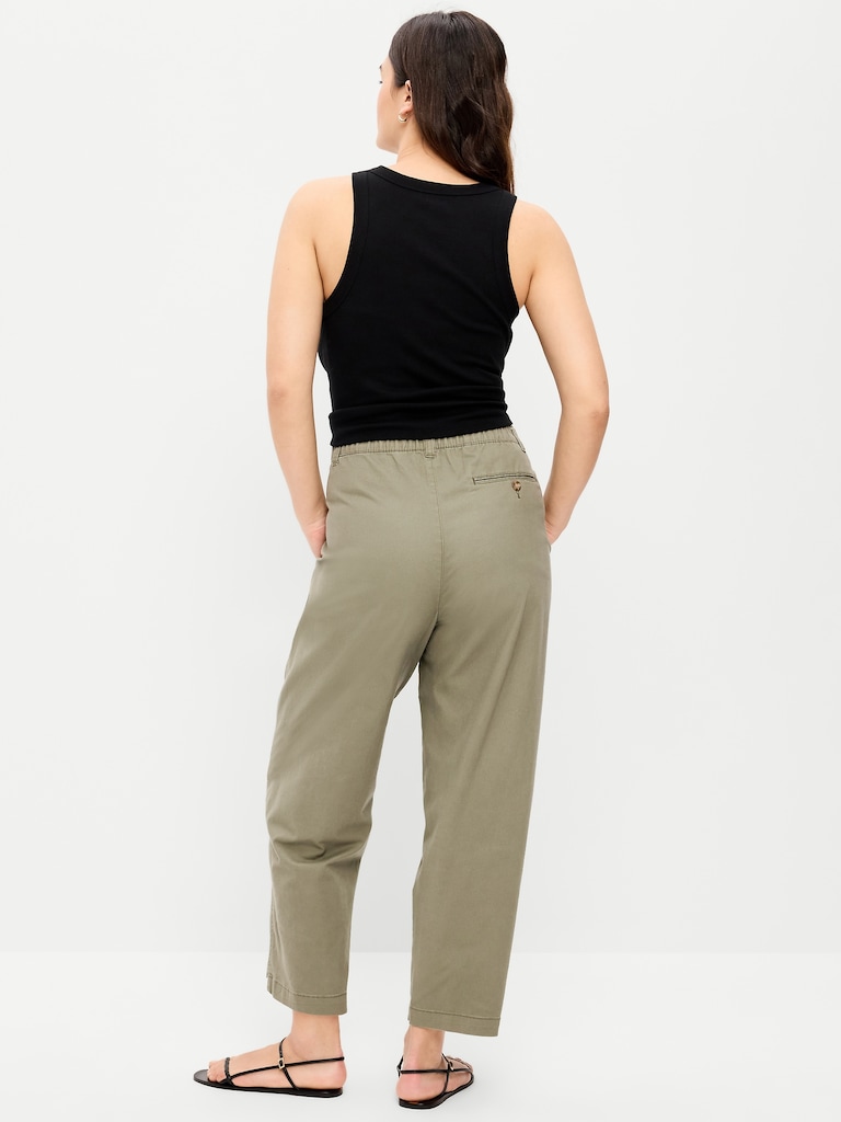 High-Waisted OGC Chino Tapered Straight Pants